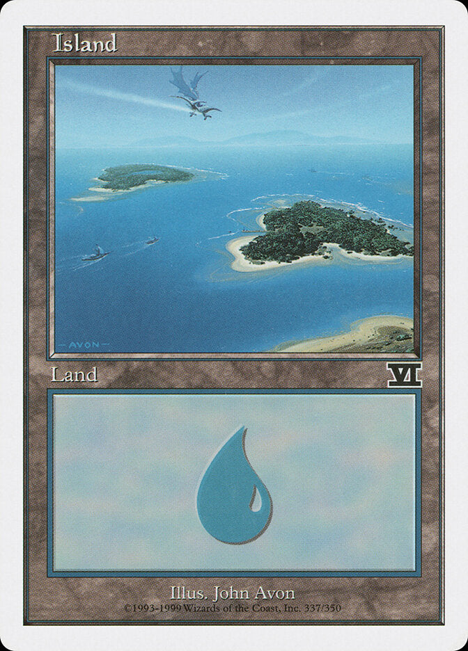 Island (337) - Classic Sixth Edition (6ED)