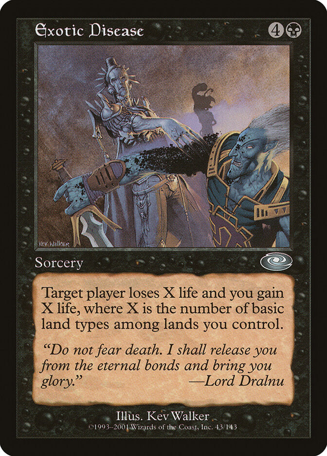 Exotic Disease (43) - Planeshift (PLS)
