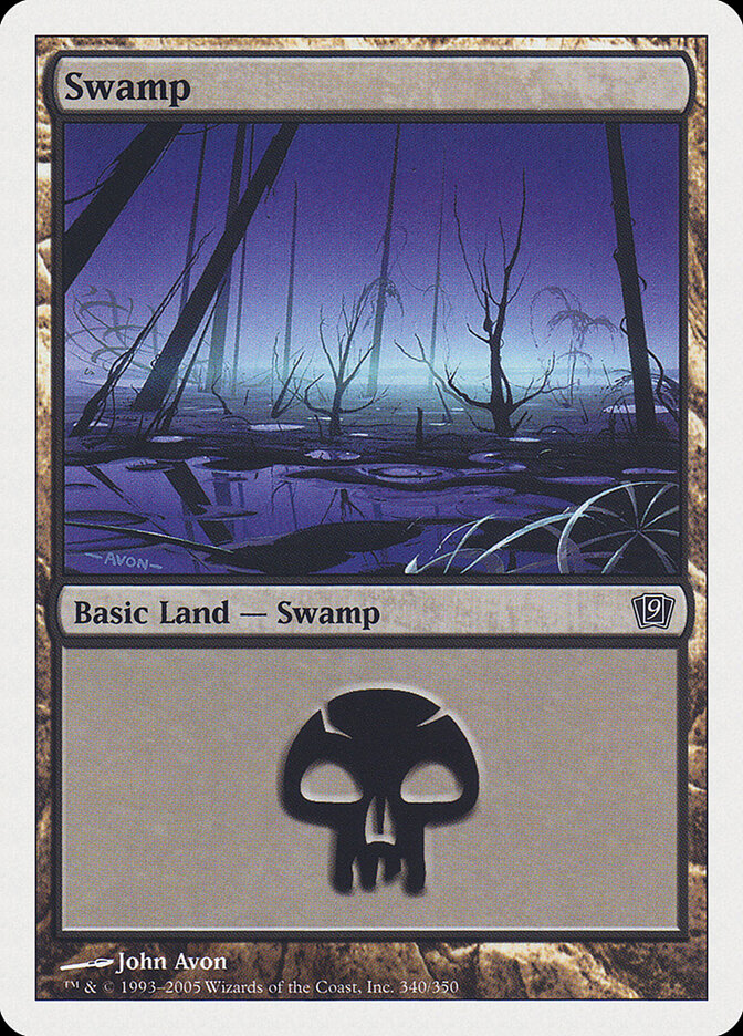 Swamp (340) - Ninth Edition (9ED)