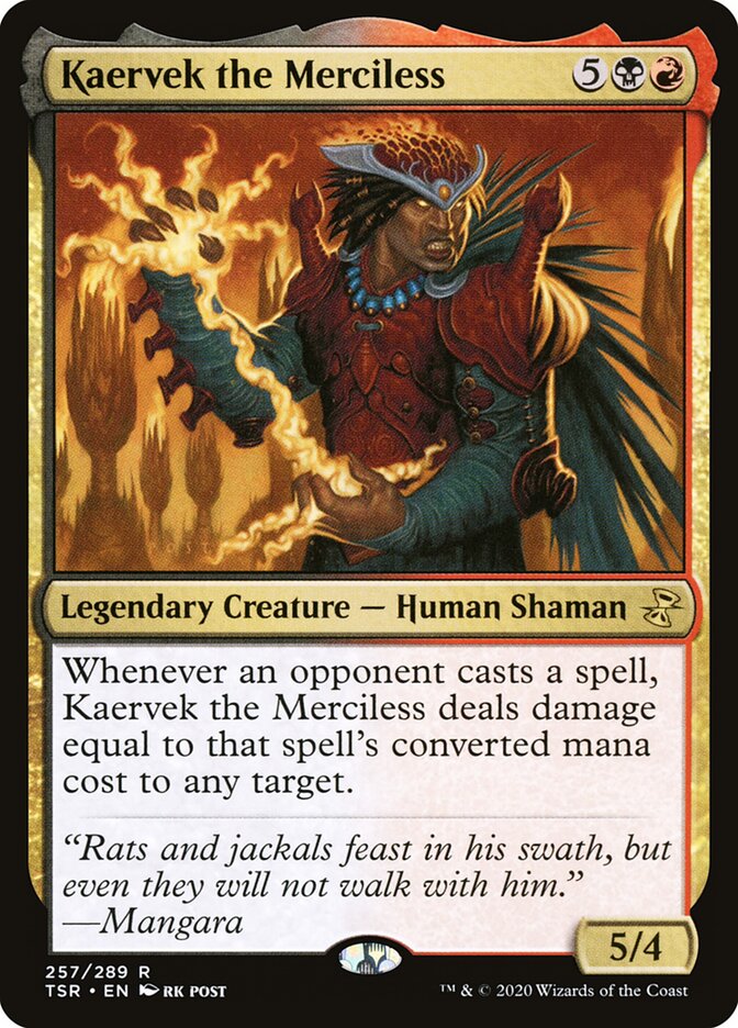 Kaervek the Merciless (257) - Time Spiral Remastered (TSR)