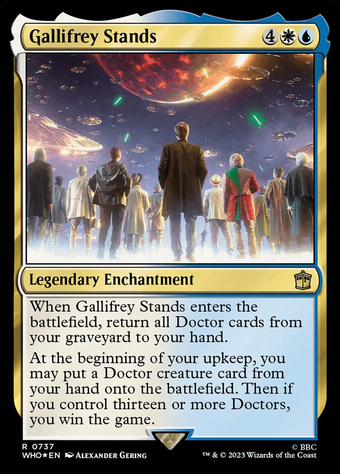 Gallifrey Stands (737) - Doctor Who (WHO)