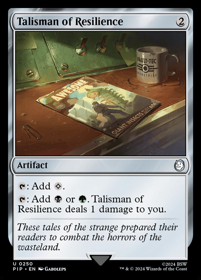 Talisman of Resilience - [Foil] Fallout (PIP)