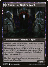 The Long Reach of Night // Animus of Night's Reach (109) - Kamigawa: Neon Dynasty (NEO)
