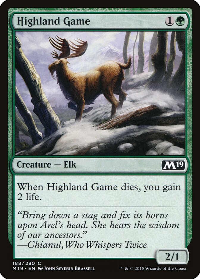 Highland Game (188) - Core Set 2019 (M19)