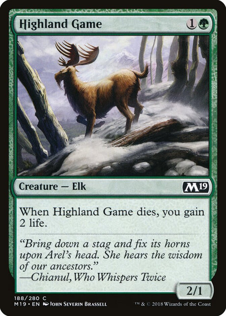 Highland Game (188) - Core Set 2019 (M19)