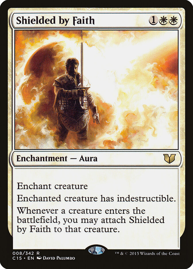 Shielded by Faith (8) - Commander 2015 (C15)