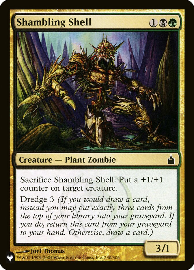 Shambling Shell (RAV-230) - The List (PLST)