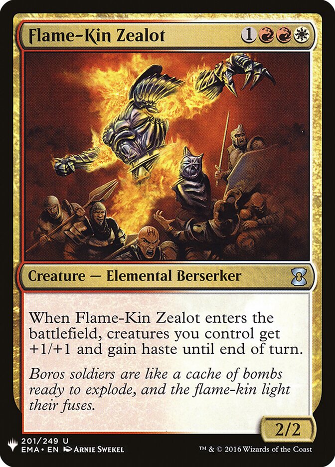 Flame-Kin Zealot (EMA-201) - The List (PLST)