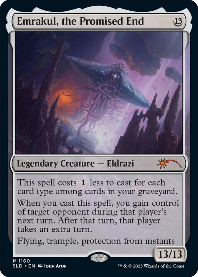Emrakul, the Promised End (1160) - Secret Lair Drop (SLD)