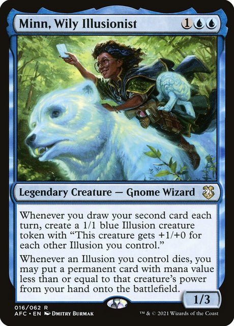 Minn, Wily Illusionist (16) - Forgotten Realms Commander (AFC)