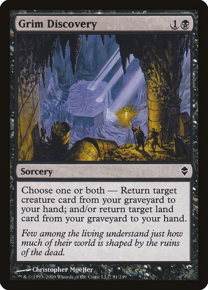 Grim Discovery (91) - Zendikar (ZEN)
