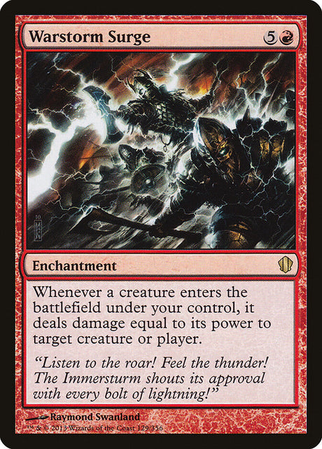 Warstorm Surge (129) - Commander 2013 (C13)
