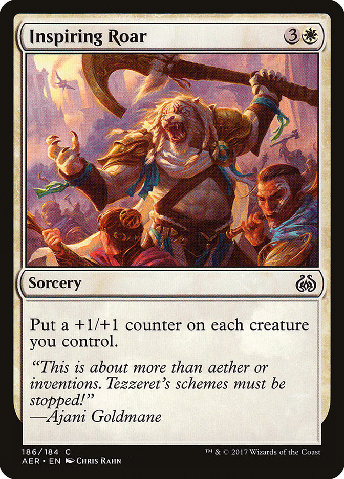 Inspiring Roar (186) - Aether Revolt (AER)