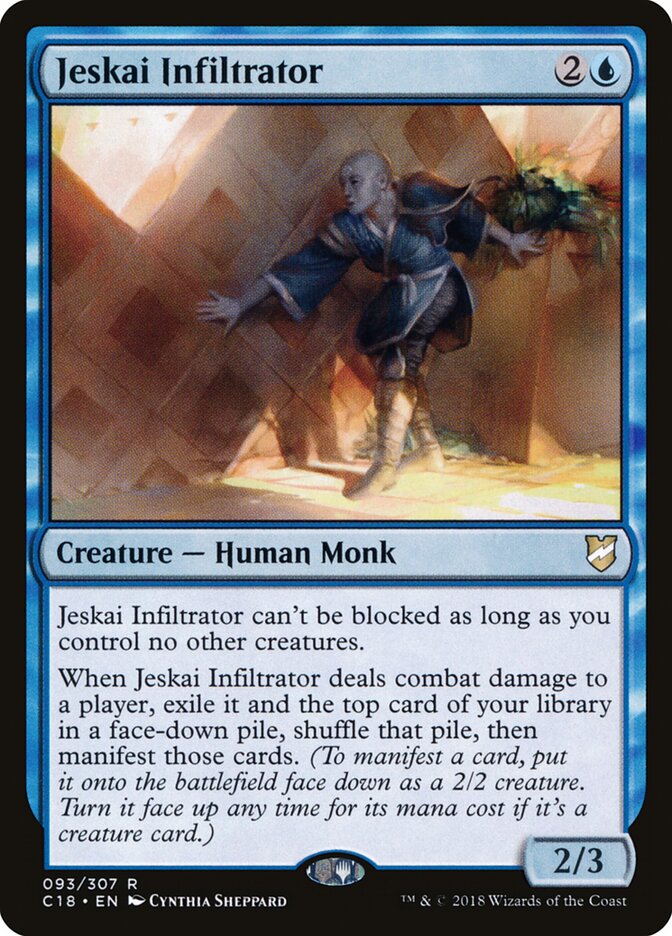 Jeskai Infiltrator (93) - Commander 2018 (C18)