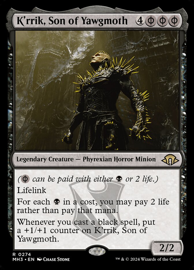 K'rrik, Son of Yawgmoth - [Foil] Modern Horizons 3 (MH3)