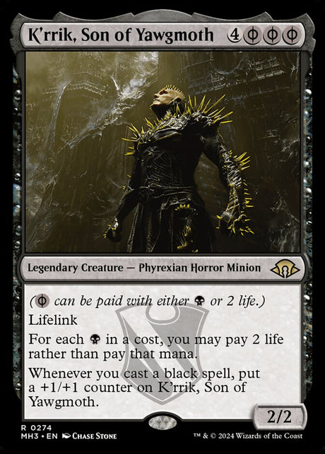 K'rrik, Son of Yawgmoth (274) - Modern Horizons 3 (MH3)