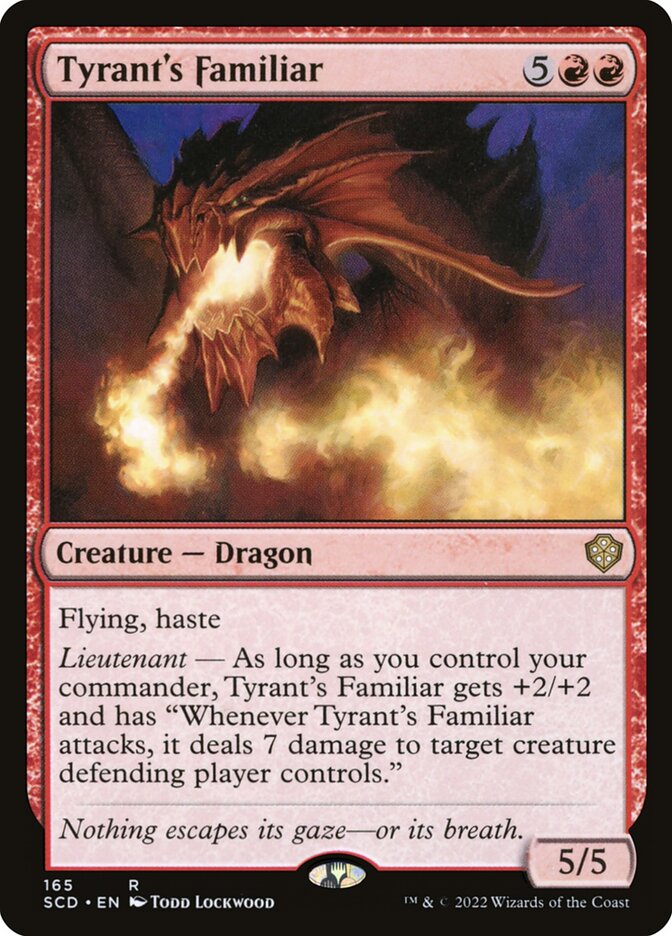 Tyrant's Familiar (165) - Starter Commander Decks (SCD)