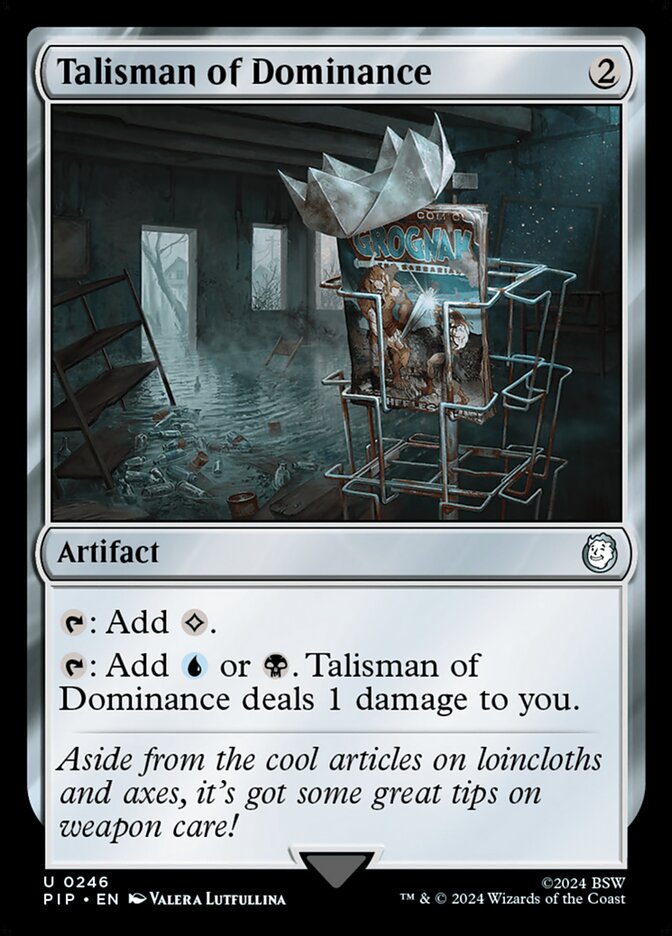 Talisman of Dominance - [Foil] Fallout (PIP)