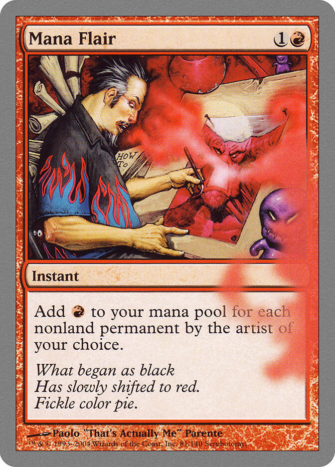 Mana Flair (81) - Unhinged (UNH)