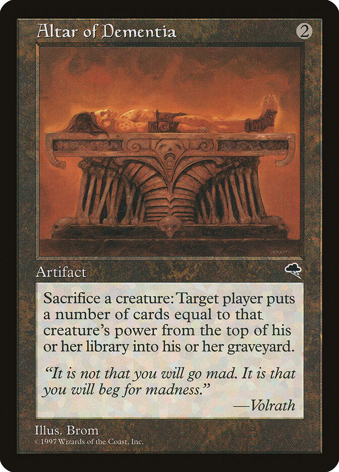 Altar of Dementia (276) - Tempest (TMP)