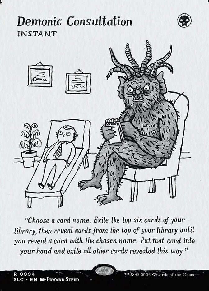 Demonic Consultation (4) - Secret Lair Countdown (SLC)