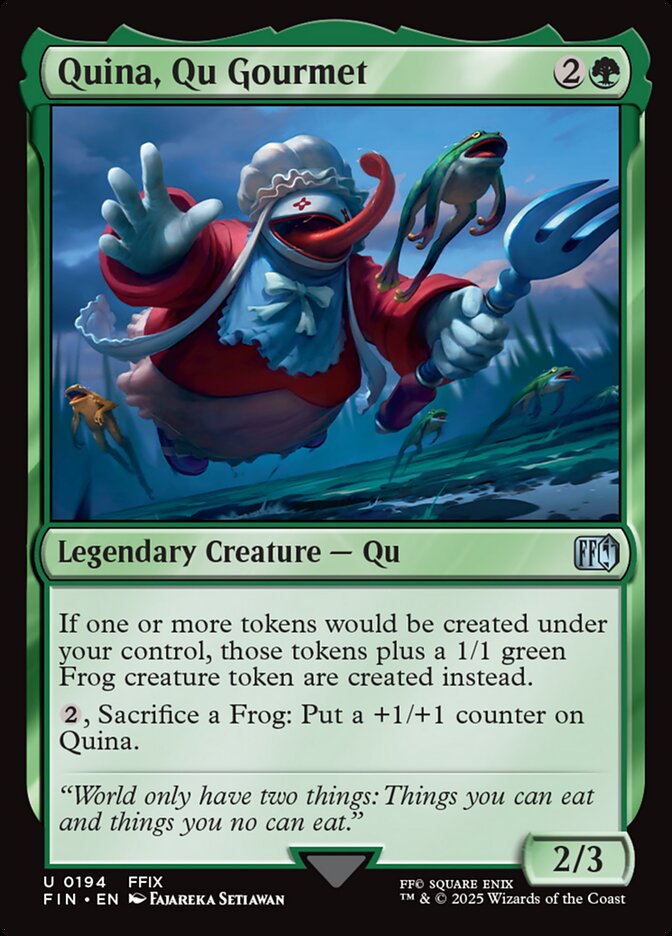 Quina, Qu Gourmet (194) - [Foil] Final Fantasy (FIN)