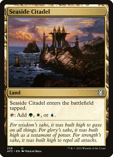 Seaside Citadel (258) - Forgotten Realms Commander (AFC)