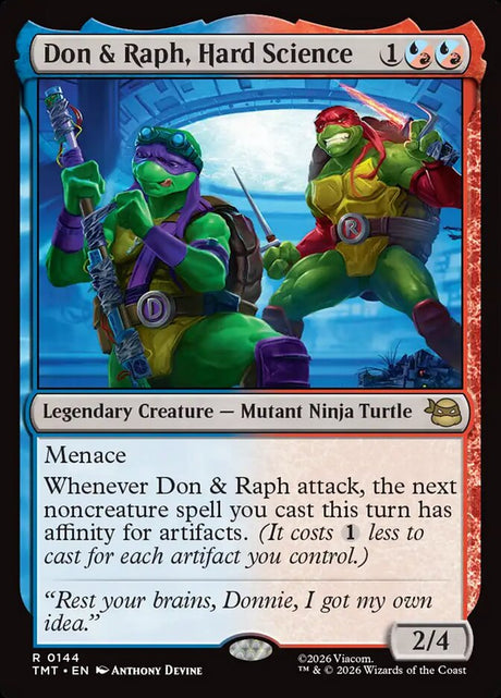 Don & Raph, Hard Science (144) - Teenage Mutant Ninja Turtles (TMT)