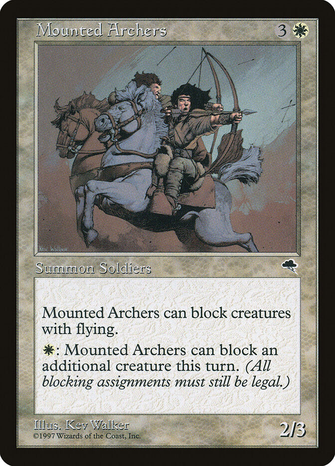 Mounted Archers (30) - Tempest (TMP)