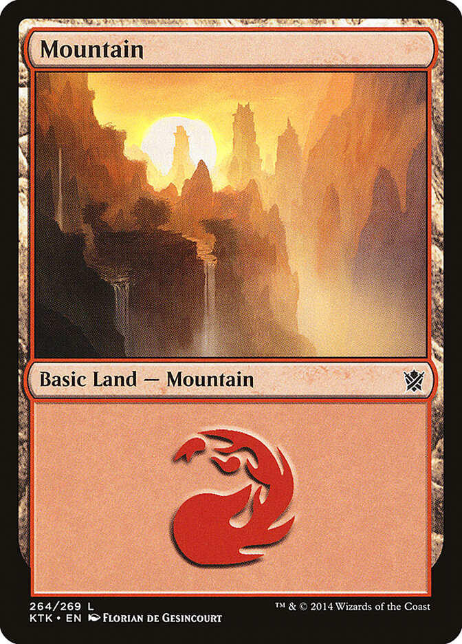 Mountain (264) - Khans of Tarkir (KTK)