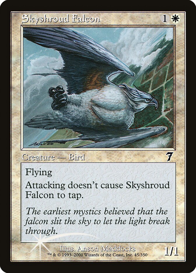 Skyshroud Falcon (45) - Seventh Edition (7ED)