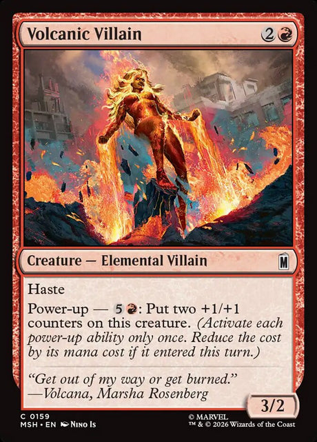 Volcanic Villain (159) - Marvel Super Heroes (MSH)