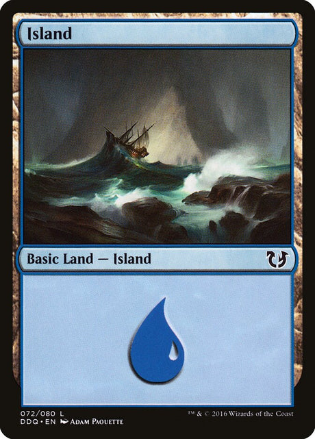 Island (72) - Duel Decks: Blessed vs. Cursed (DDQ)
