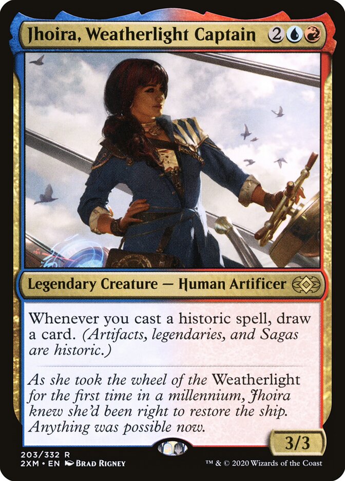 Jhoira, Weatherlight Captain (203) - Double Masters (2XM)