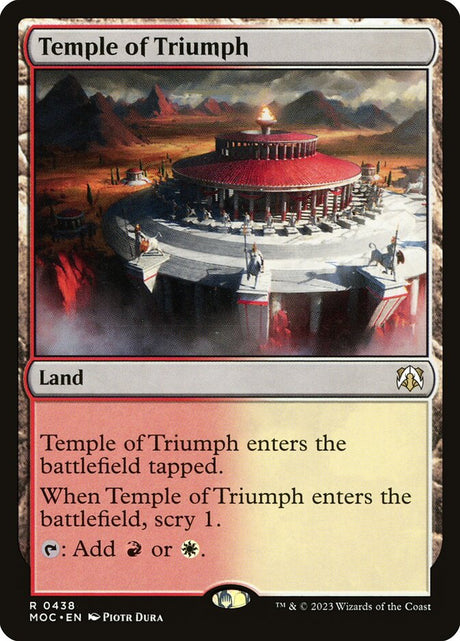 Temple of Triumph (438) - March of the Machine Commander (MOC)