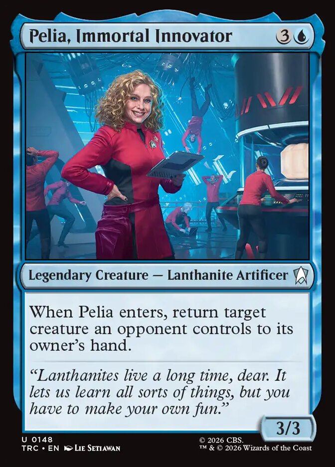 Pelia, Immortal Innovator (148) - Star Trek Commander (TRC)