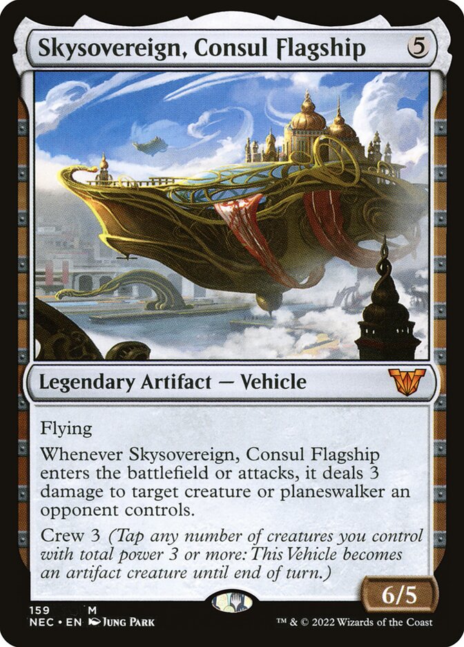 Skysovereign, Consul Flagship (159) - Neon Dynasty Commander (NEC)