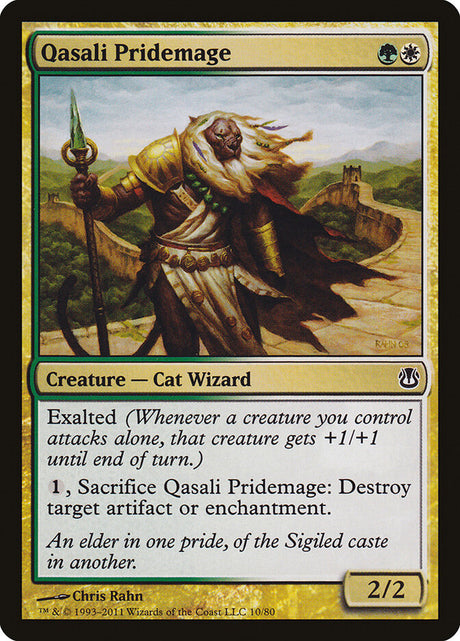 Qasali Pridemage (10) - Duel Decks: Ajani vs. Nicol Bolas (DDH)