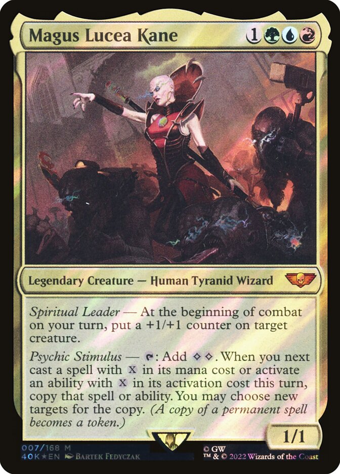 Magus Lucea Kane (7) - Warhammer 40,000 Commander (40K)