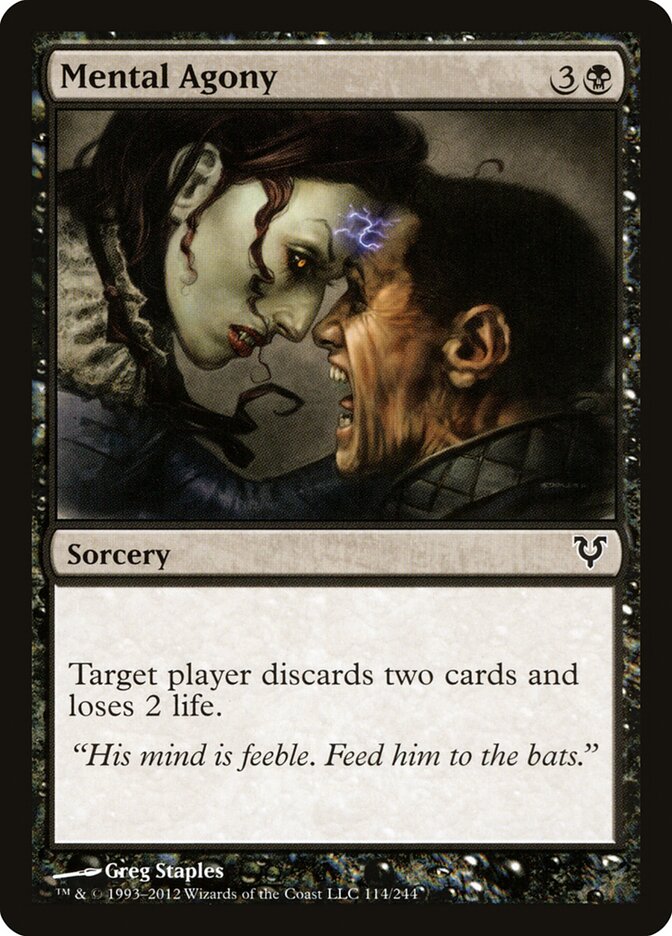 Mental Agony (114) - Avacyn Restored (AVR)