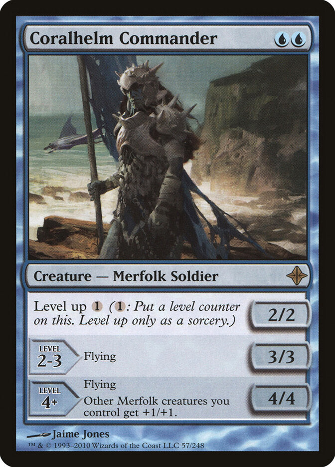 Coralhelm Commander (57) - Rise of the Eldrazi (ROE)