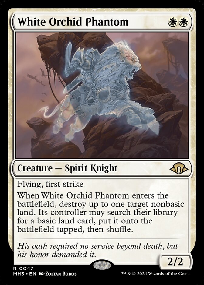 White Orchid Phantom - Modern Horizons 3 (MH3)