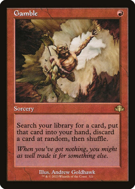 Gamble (321) - Dominaria Remastered (DMR)