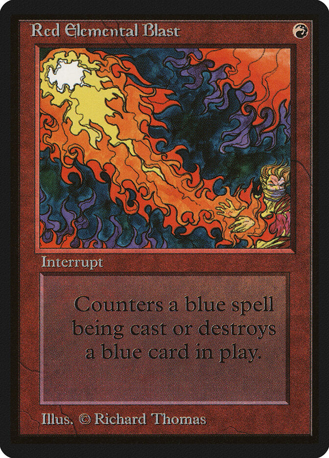 Red Elemental Blast (170) - Limited Edition Beta (LEB)