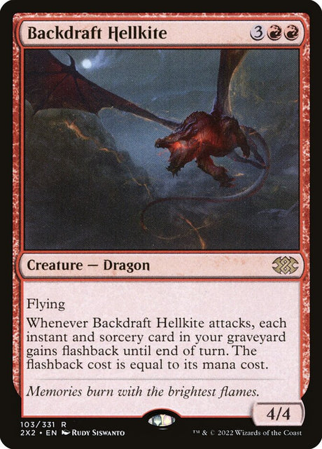 Backdraft Hellkite (103) - Double Masters 2022 (2X2)