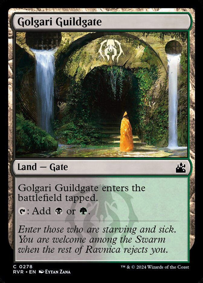 Golgari Guildgate (278) - Ravnica Remastered (RVR)
