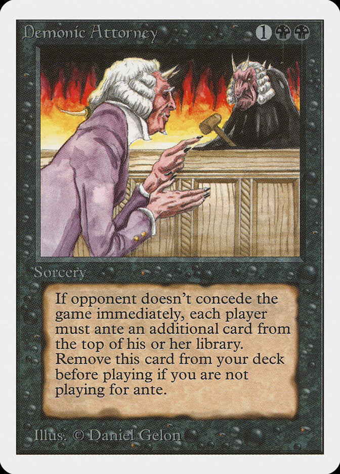 Demonic Attorney (103) - Unlimited Edition (2ED)