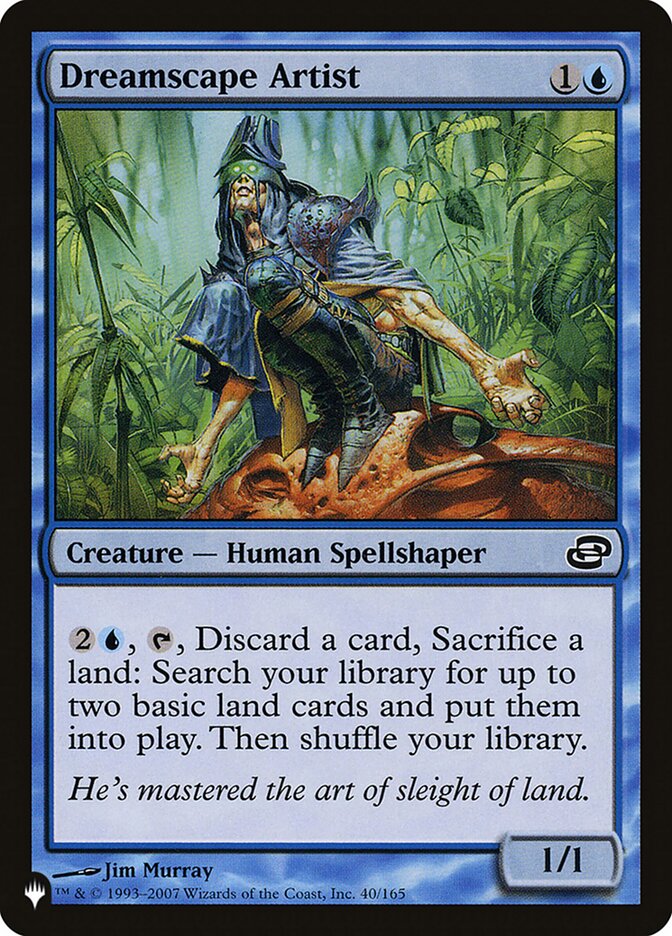 Dreamscape Artist (PLC-40) - The List (PLST)