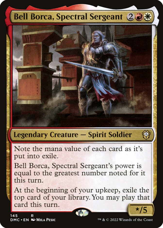 Bell Borca, Spectral Sergeant (145) - Dominaria United Commander (DMC)