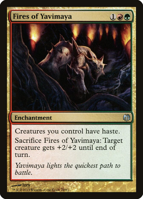 Fires of Yavimaya (70) - Duel Decks: Heroes vs. Monsters (DDL)